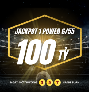 Giải thưởng Jackpot 1 Xổ số Power 6/55 sắp vượt mốc 100 tỷ đồng